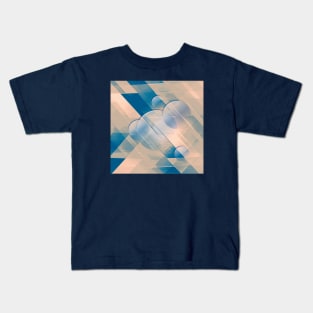 Blue pattern Kids T-Shirt